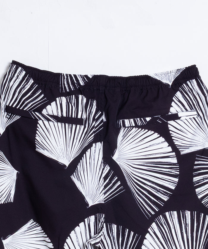 【Aloha Blossom】KUBA BEACH SHORTS - BLACK / アロハブロッサム クバ ビーチ ショーツ 2025SS 2025春夏 正規取扱店 神奈川 鎌倉オンラインショップ 通販 水着 ショートパンツ