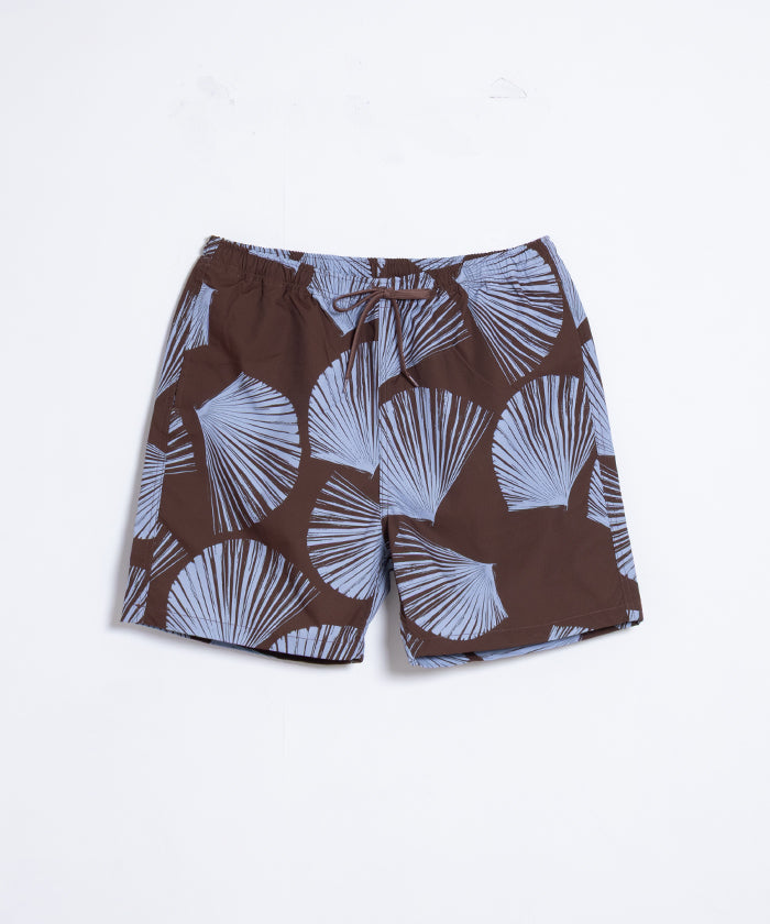 【Aloha Blossom】KUBA BEACH SHORTS - BROWN / アロハブロッサム クバ ビーチ ショーツ 2025SS 2025春夏 正規取扱店 神奈川 鎌倉オンラインショップ 通販 水着 ショートパンツ