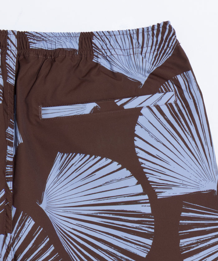 【Aloha Blossom】KUBA BEACH SHORTS - BROWN / アロハブロッサム クバ ビーチ ショーツ 2025SS 2025春夏 正規取扱店 神奈川 鎌倉オンラインショップ 通販 水着 ショートパンツ