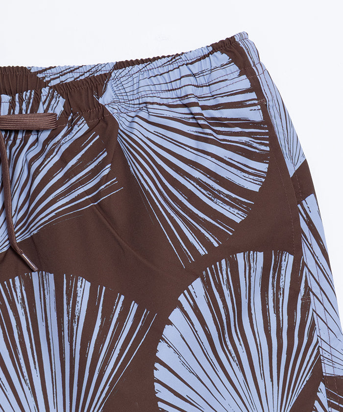 【Aloha Blossom】KUBA BEACH SHORTS - BROWN / アロハブロッサム クバ ビーチ ショーツ 2025SS 2025春夏 正規取扱店 神奈川 鎌倉オンラインショップ 通販 水着 ショートパンツ