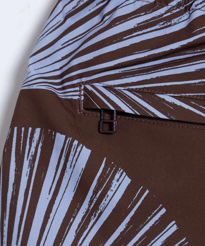 【Aloha Blossom】KUBA BEACH SHORTS - BROWN / アロハブロッサム クバ ビーチ ショーツ 2025SS 2025春夏 正規取扱店 神奈川 鎌倉オンラインショップ 通販 水着 ショートパンツ