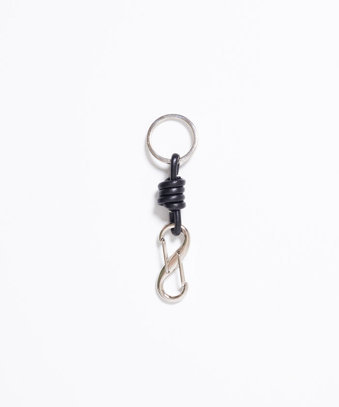 KUMIHIMO KEY HOLDER -BLACK