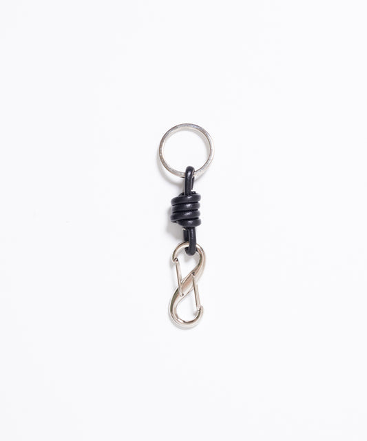 KUMIHIMO KEY HOLDER -BLACK