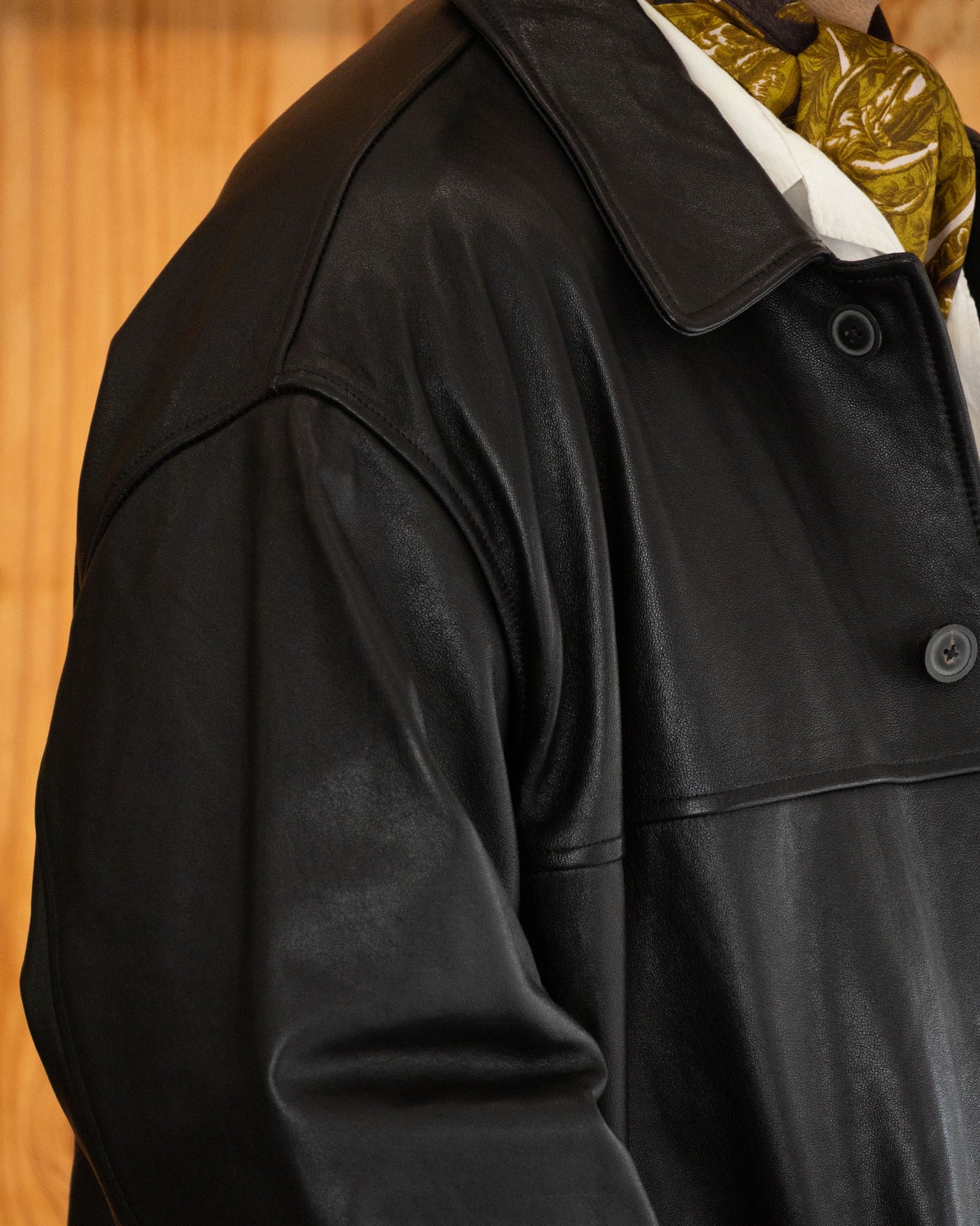 【HERILL】LAMBLEATHER CAR JACKET - BLACK / ヘリル ラムレザー カージャケット 2026aw 2026秋冬 正規取扱店 神奈川 鎌倉 ARZACH KAMAKURA オンラインショップ 通販