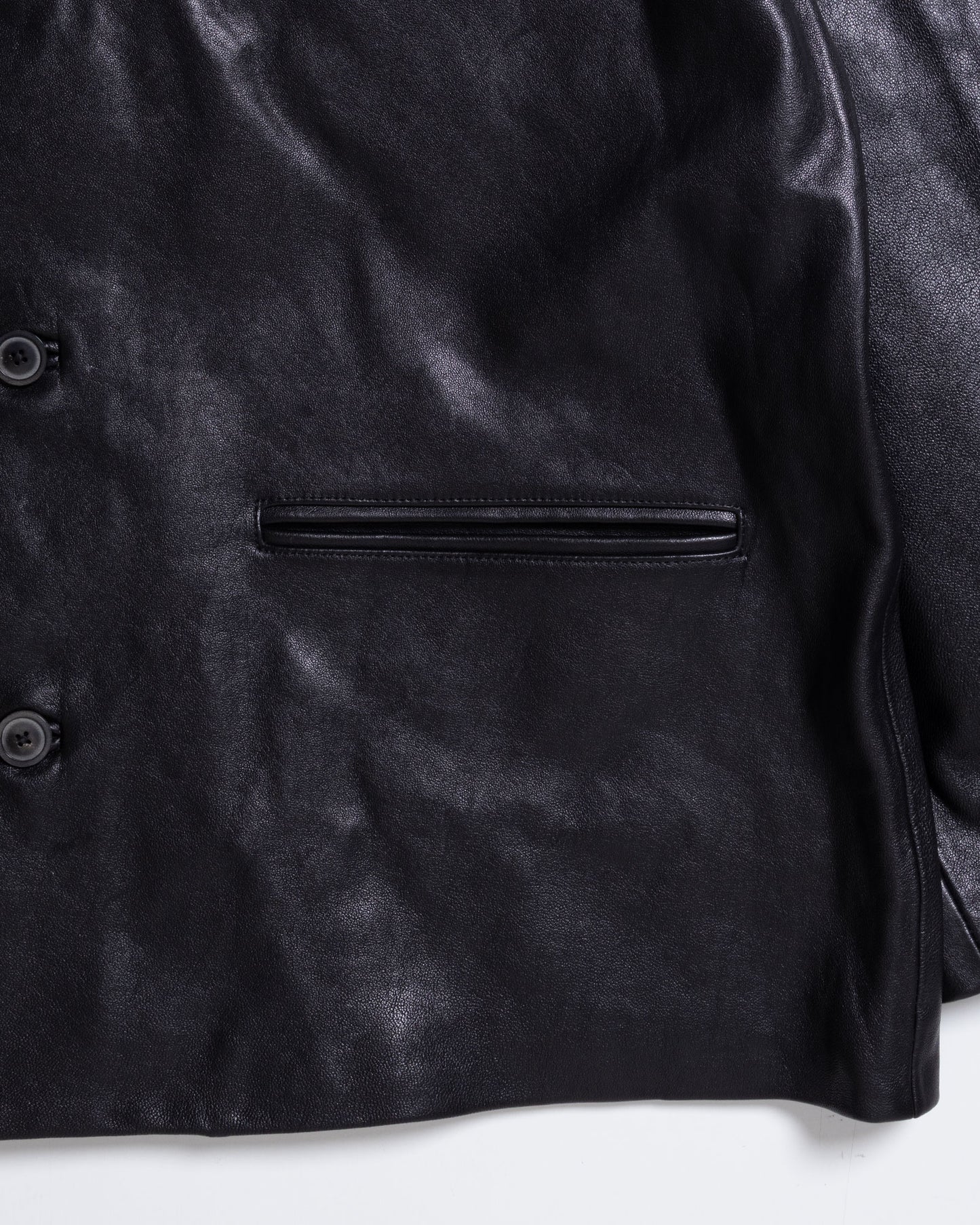 【HERILL】LAMBLEATHER CAR JACKET - BLACK / ヘリル ラムレザー カージャケット 2026aw 2026秋冬 正規取扱店 神奈川 鎌倉 ARZACH KAMAKURA オンラインショップ 通販