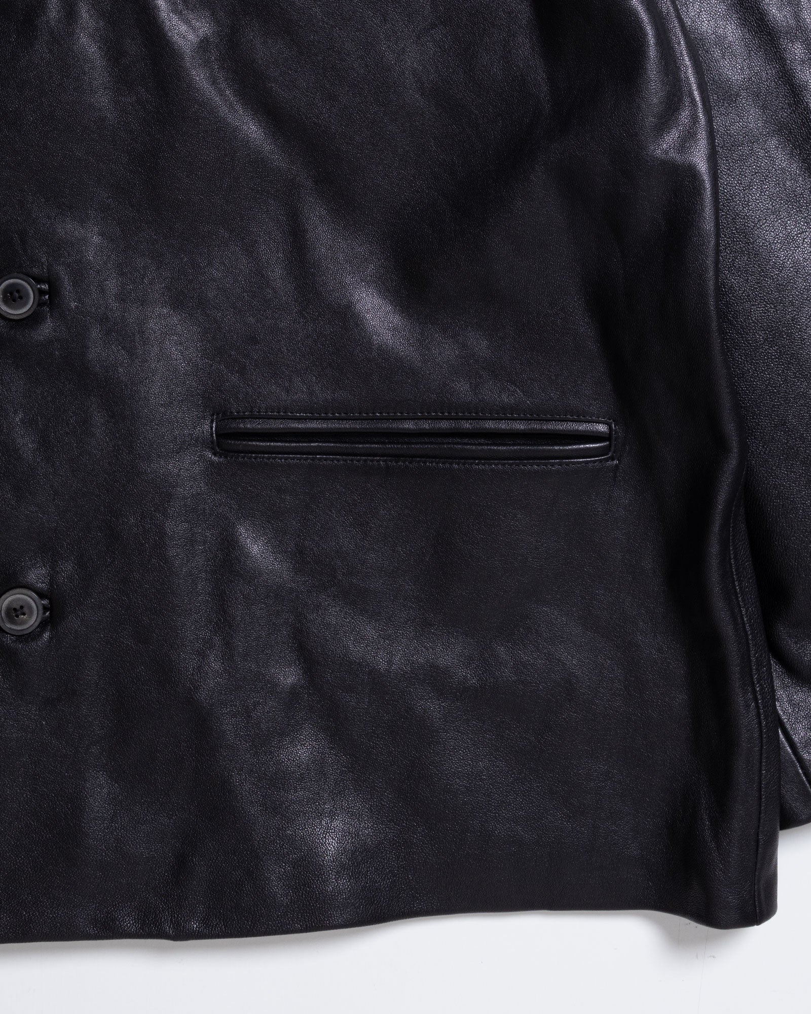【HERILL】LAMBLEATHER CAR JACKET - BLACK / ヘリル ラムレザー カージャケット 2026aw 2026秋冬 正規取扱店 神奈川 鎌倉 ARZACH KAMAKURA オンラインショップ 通販