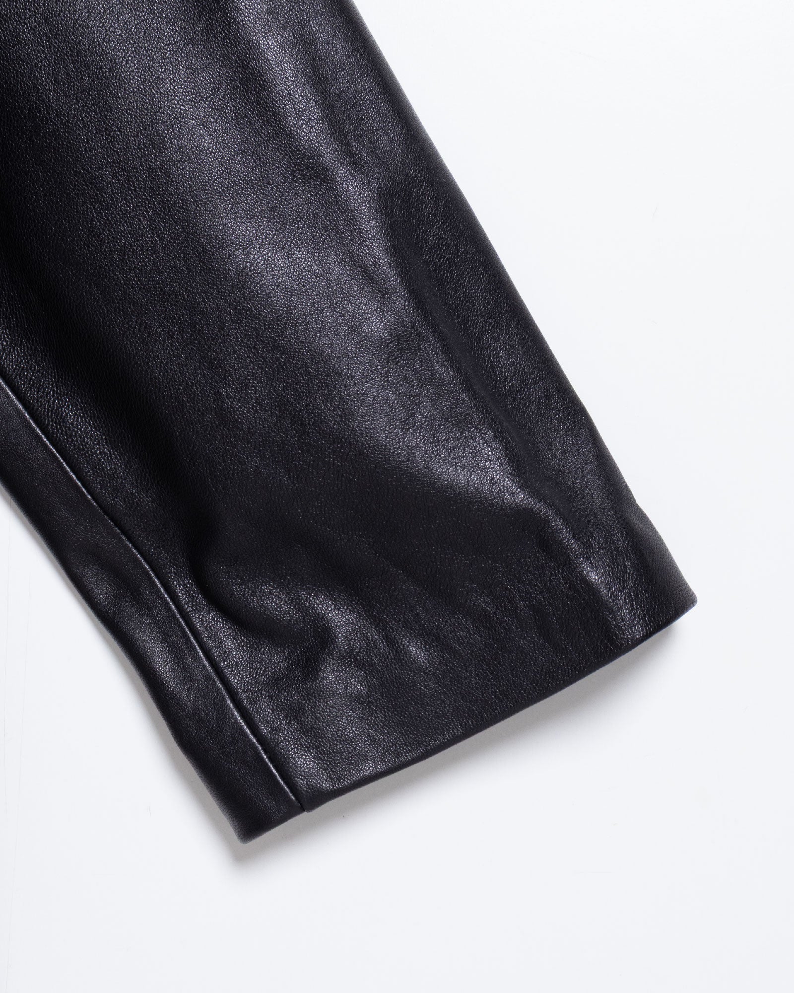 【HERILL】LAMBLEATHER CAR JACKET - BLACK / ヘリル ラムレザー カージャケット 2026aw 2026秋冬 正規取扱店 神奈川 鎌倉 ARZACH KAMAKURA オンラインショップ 通販