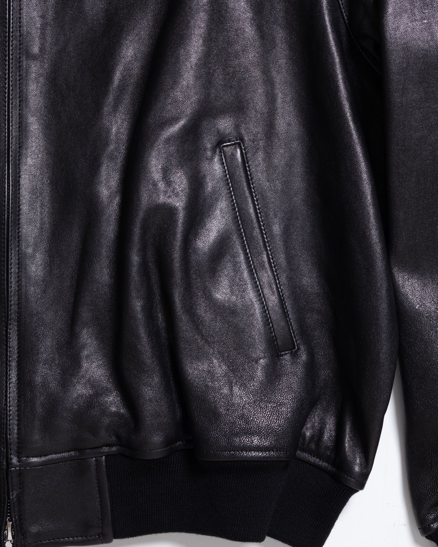 【HERILL】LAMBLEATHER WEEKEND JACKET - BLACK | ヘリル ラムレザー ウィークエンド ジャケット ブラック 2026fw 2026秋冬 正規取扱店 神奈川 鎌倉 ARZACH KAMAKURA オンラインショップ 通販