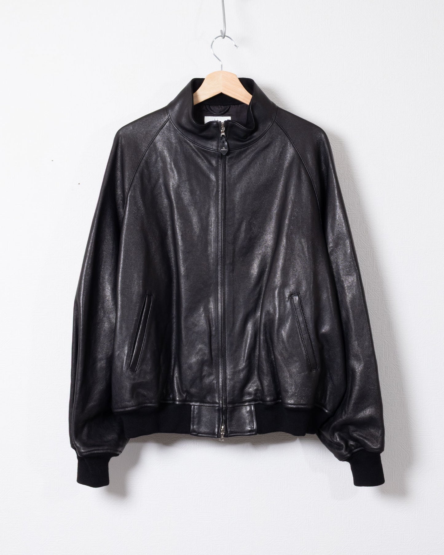 【HERILL】LAMBLEATHER WEEKEND JACKET - BLACK | ヘリル ラムレザー ウィークエンド ジャケット ブラック 2026fw 2026秋冬 正規取扱店 神奈川 鎌倉 ARZACH KAMAKURA オンラインショップ 通販