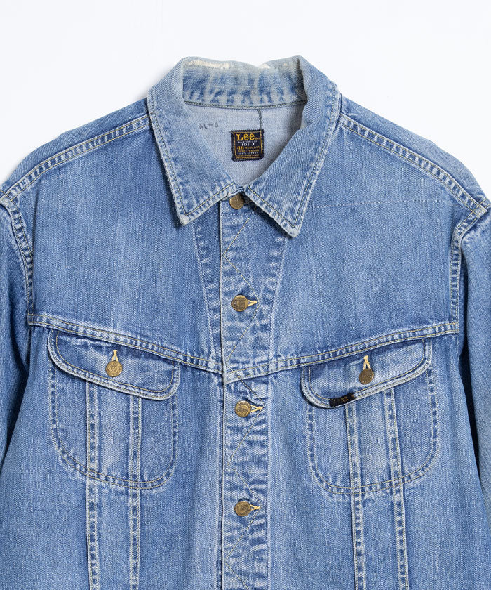 【Lee】1970’s 101-J DENIM JACKET / リー 101-J デニムジャケット 48サイズ 大きいサイズ ヴィンテージ ビンテージ 古着 アメリカ製