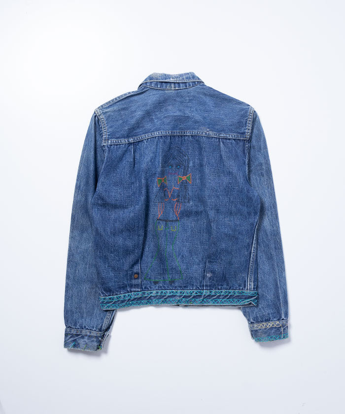 1940’s LEVI'S 506XX DENIM JACKET 1ST / リーバイス 506XX デニムジャケット ファースト ビンテージ ヴィンテージ 古着 実物 本物 レディース 通販 オンラインショップ アメリカ製