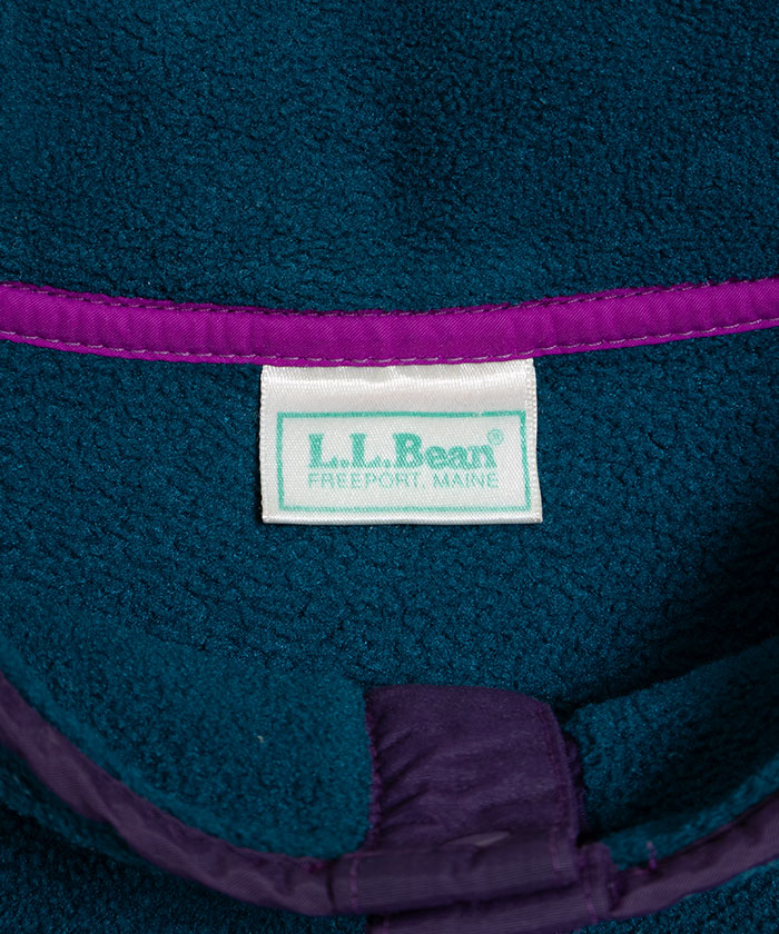 1980's L.L.BEAN SNAP T FLEECE JACKET