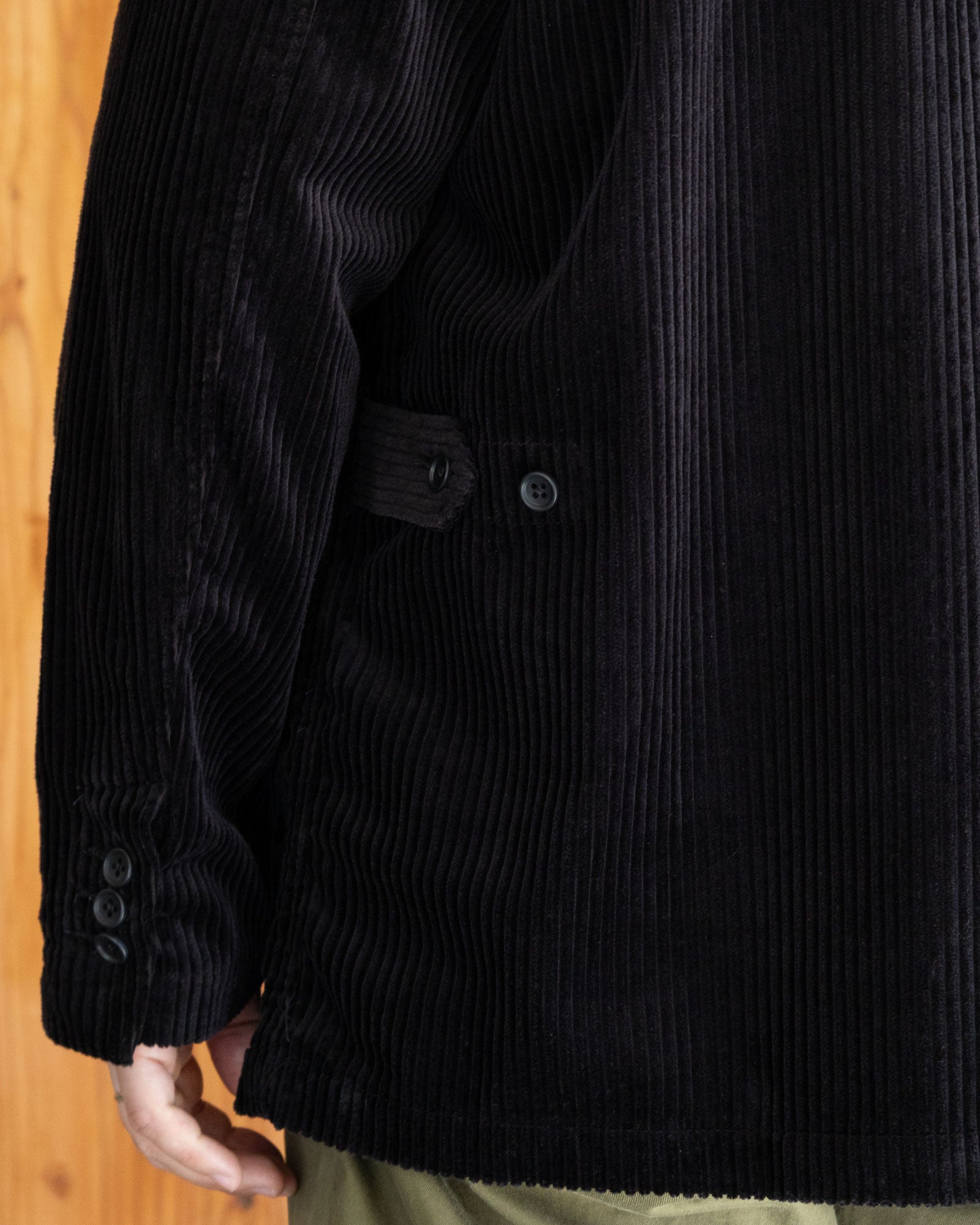 ENGINEERED GARMENTS LOITER JACKET BLACK 着用スタイリング