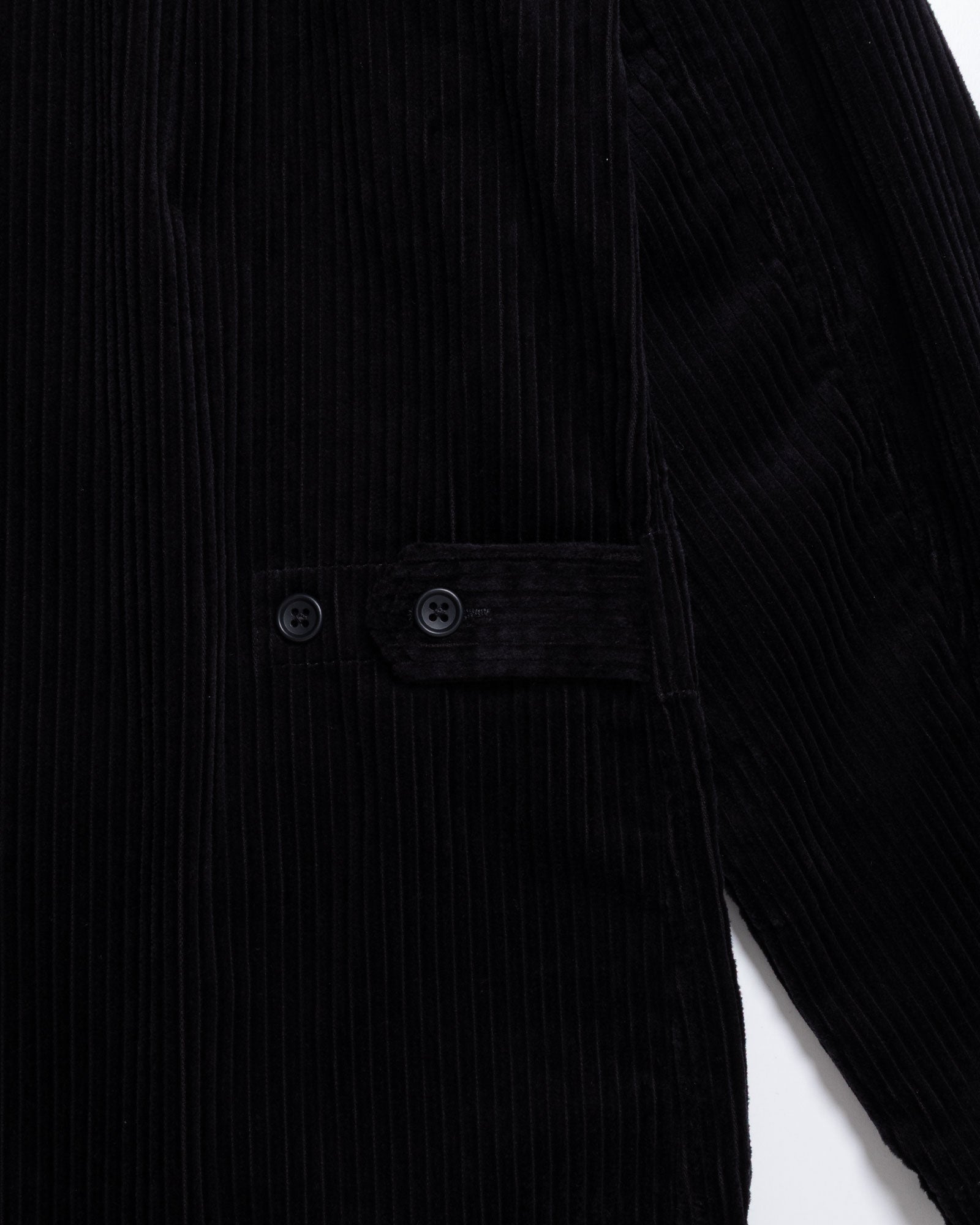 ENGINEERED GARMENTS LOITER JACKET BLACK ボタンディテール