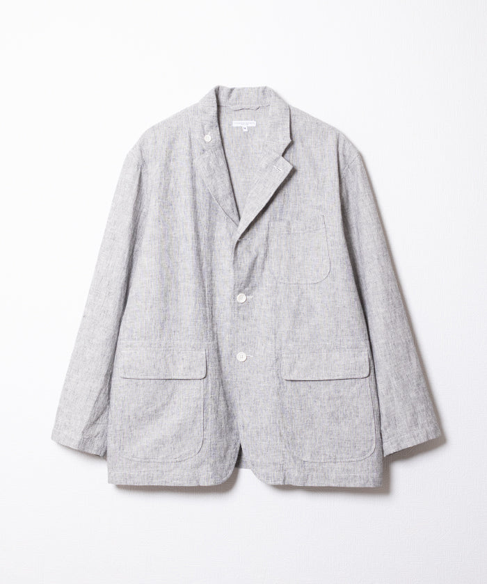 【ENGINEERED GARMENTS】LOITER JACKET CL MELANGE - H.GREY / エンジニアドガーメンツ ロイタージャケット コットンリネン メランジ 2026ss 2026春夏 正規取扱店 神奈川 鎌倉 セレクトショップ オンラインショップ 通販