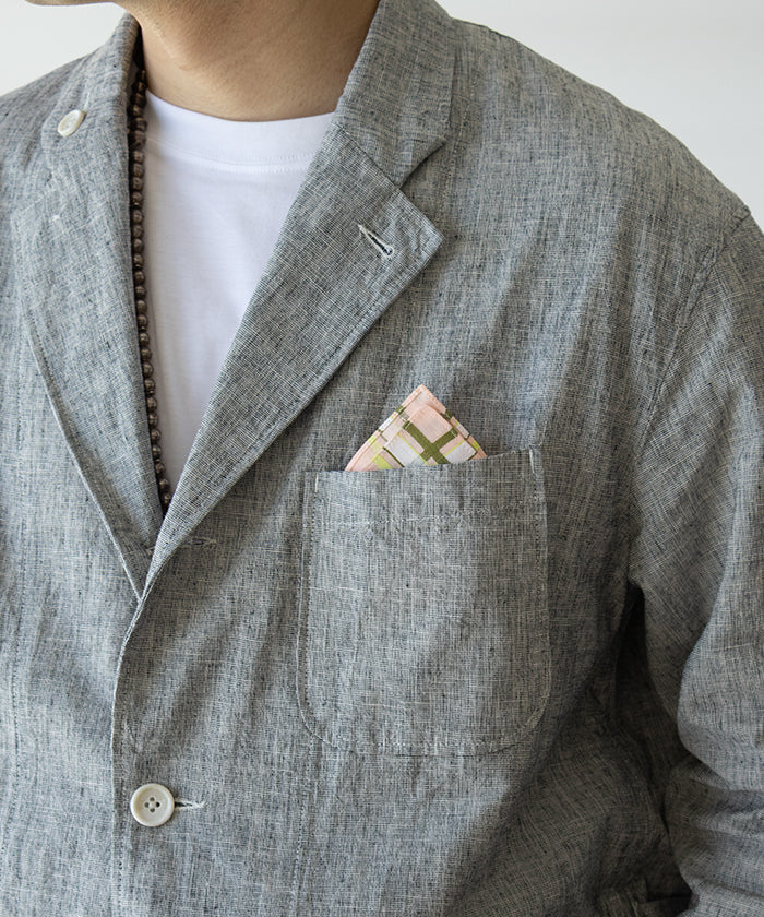 【ENGINEERED GARMENTS】LOITER JACKET CL MELANGE - H.GREY / エンジニアドガーメンツ ロイタージャケット コットンリネン メランジ 2026ss 2026春夏 正規取扱店 神奈川 鎌倉 セレクトショップ オンラインショップ 通販