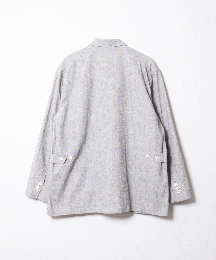 【ENGINEERED GARMENTS】LOITER JACKET CL MELANGE - H.GREY / エンジニアドガーメンツ ロイタージャケット コットンリネン メランジ 2026ss 2026春夏 正規取扱店 神奈川 鎌倉 セレクトショップ オンラインショップ 通販