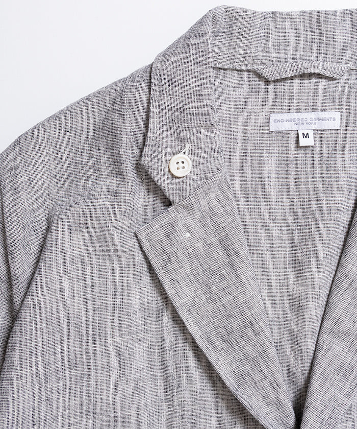 【ENGINEERED GARMENTS】LOITER JACKET CL MELANGE - H.GREY / エンジニアドガーメンツ ロイタージャケット コットンリネン メランジ 2026ss 2026春夏 正規取扱店 神奈川 鎌倉 セレクトショップ オンラインショップ 通販