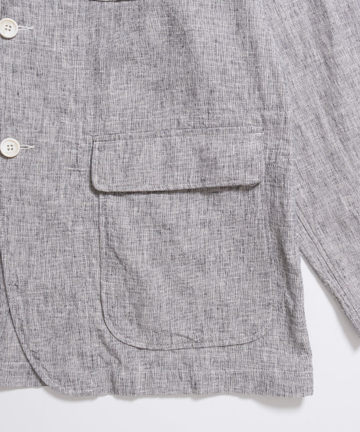 【ENGINEERED GARMENTS】LOITER JACKET CL MELANGE - H.GREY / エンジニアドガーメンツ ロイタージャケット コットンリネン メランジ 2026ss 2026春夏 正規取扱店 神奈川 鎌倉 セレクトショップ オンラインショップ 通販