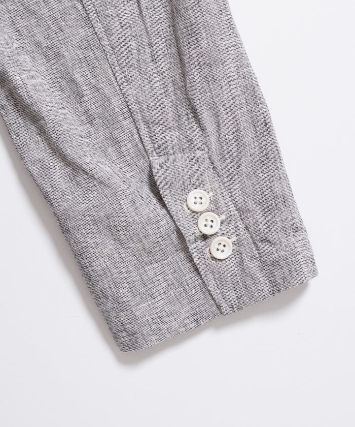 【ENGINEERED GARMENTS】LOITER JACKET CL MELANGE - H.GREY / エンジニアドガーメンツ ロイタージャケット コットンリネン メランジ 2026ss 2026春夏 正規取扱店 神奈川 鎌倉 セレクトショップ オンラインショップ 通販