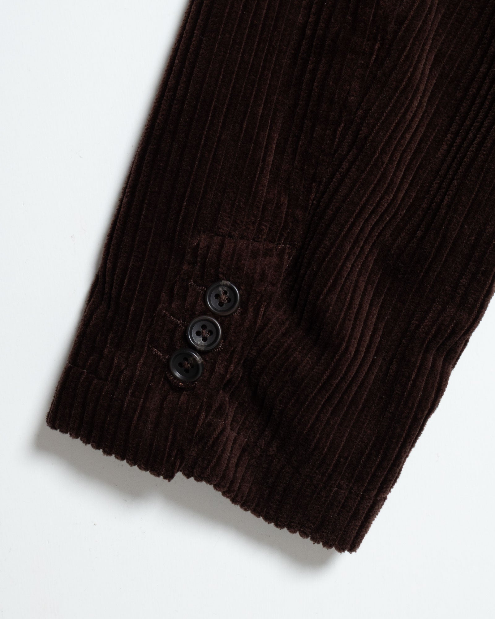 ENGINEERED GARMENTS LOITER JACKET DK.BROWN 平置きバック