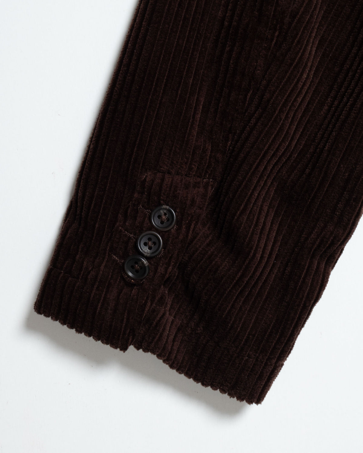 LOITER JACKET - DK.BROWN COTTON 4.5W CORDUROY