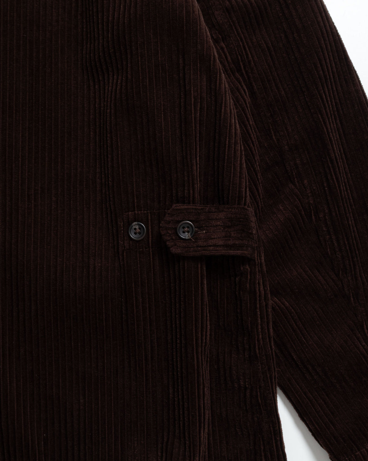 LOITER JACKET - DK.BROWN COTTON 4.5W CORDUROY