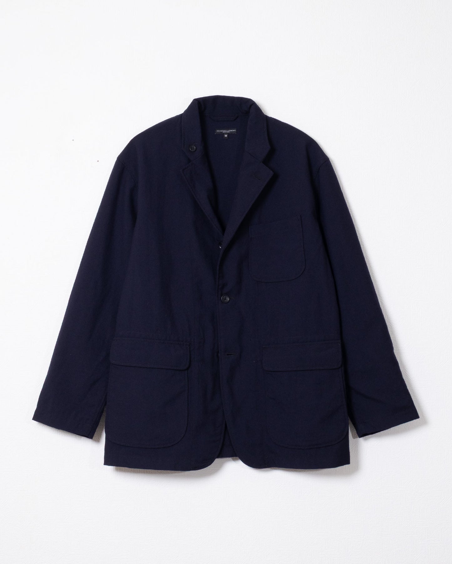 LOITER JACKET - DK.NAVY WOOL UNIFORM SERGE