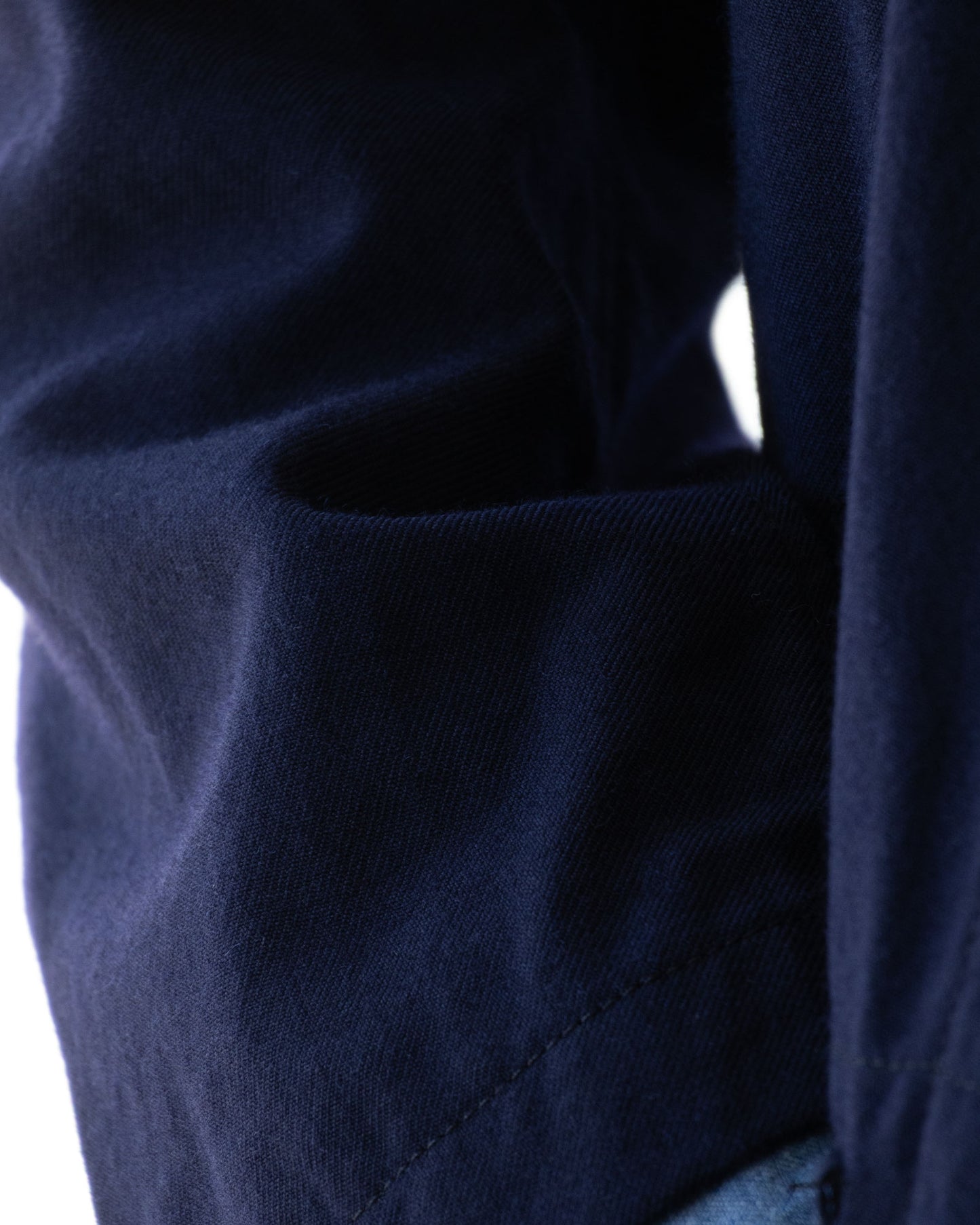 LOITER JACKET - DK.NAVY WOOL UNIFORM SERGE