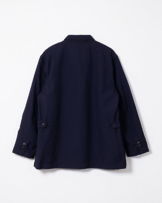 LOITER JACKET - DK.NAVY WOOL UNIFORM SERGE