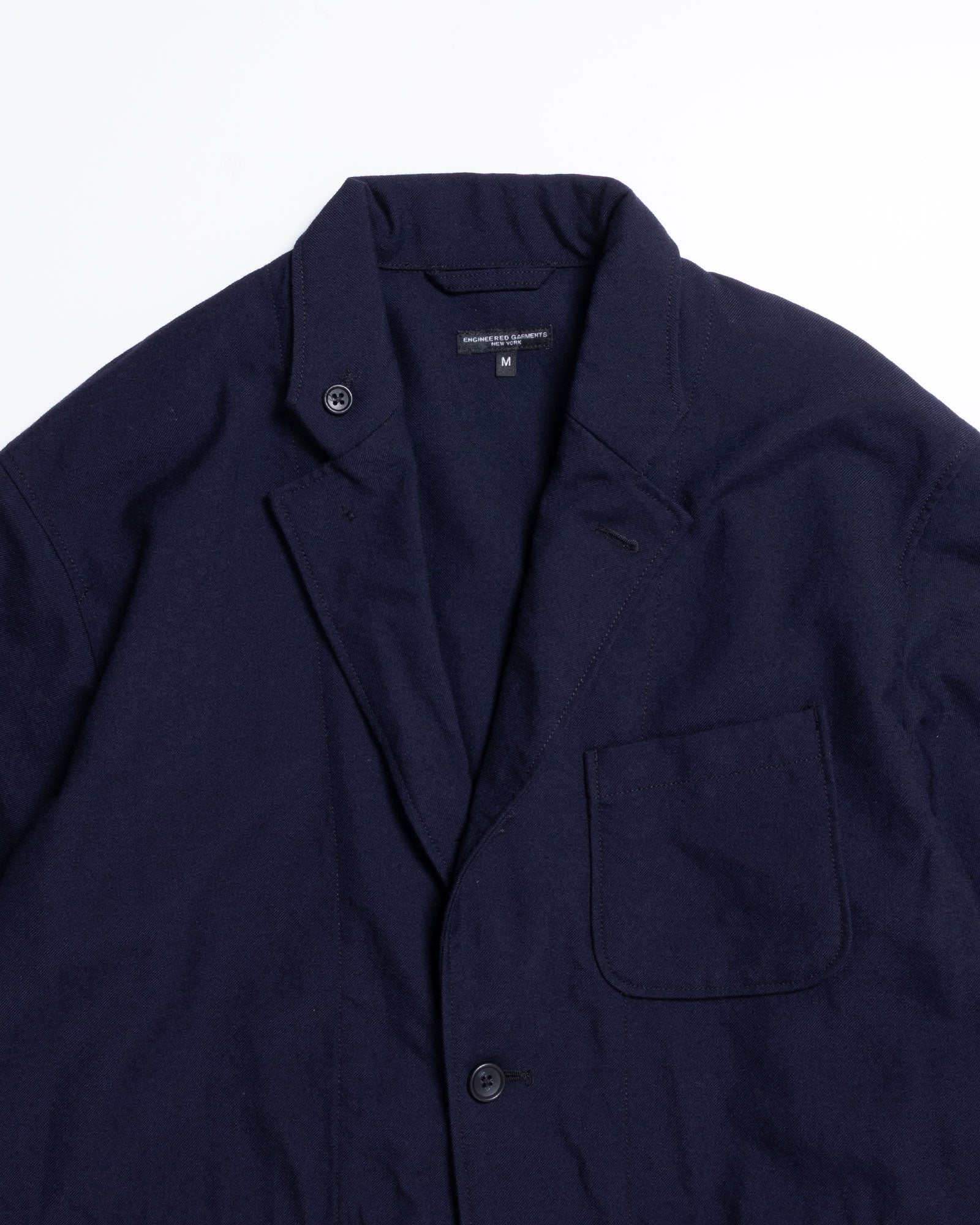 ENGINEERED GARMENTS LOITER JACKET 着用斜め