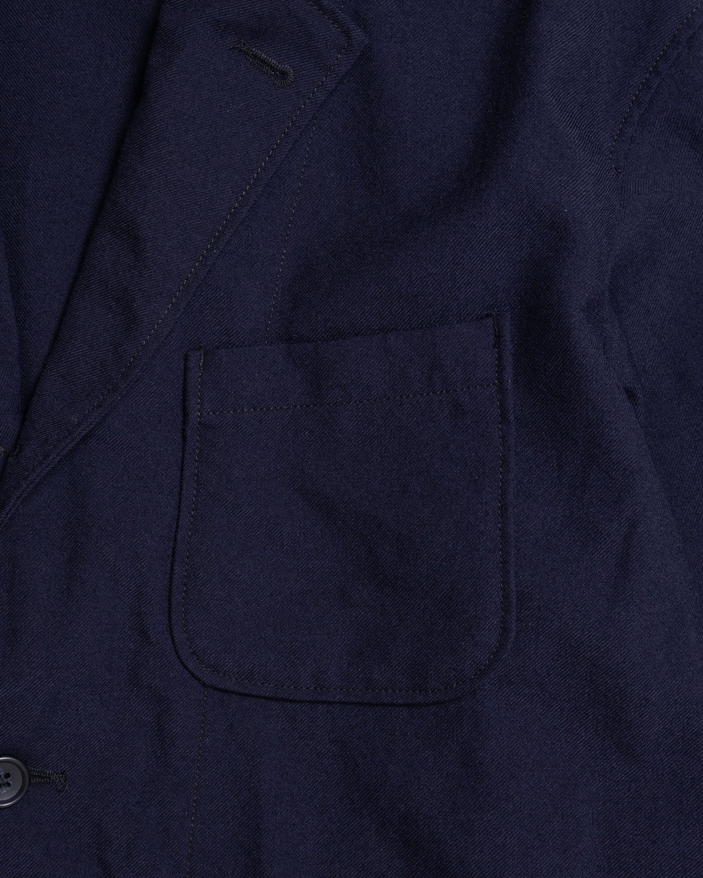 LOITER JACKET - DK.NAVY WOOL UNIFORM SERGE