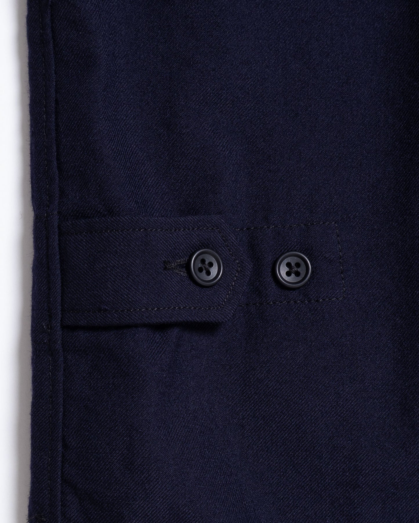 LOITER JACKET - DK.NAVY WOOL UNIFORM SERGE