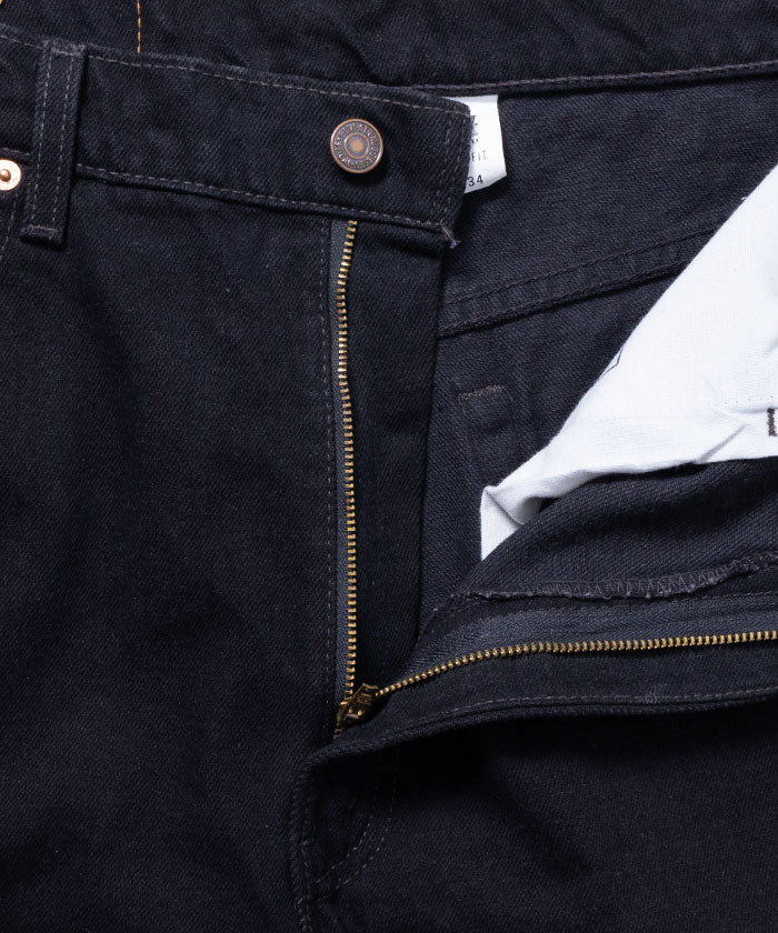 1990's Levi's 550 BLACK DENIM MADE IN USA DEADSTOCK - W38 L34 / アメリカ製 リーバイス550 ブラックデニム デッドストック ビンテージ ヴィンテージ 古着