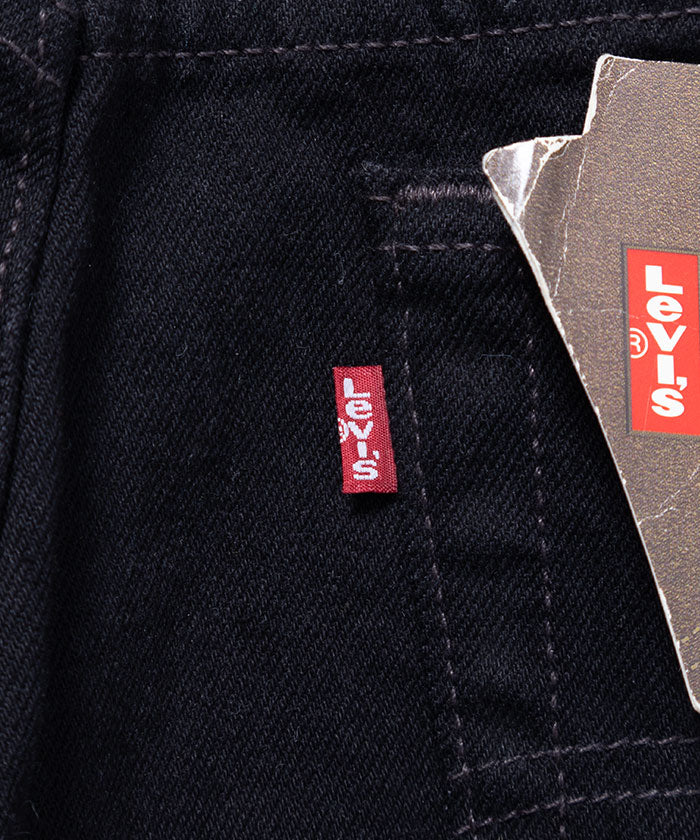 1990's Levi's 550 BLACK DENIM MADE IN USA DEADSTOCK - W38 L34 / アメリカ製 リーバイス550 ブラックデニム デッドストック ビンテージ ヴィンテージ 古着