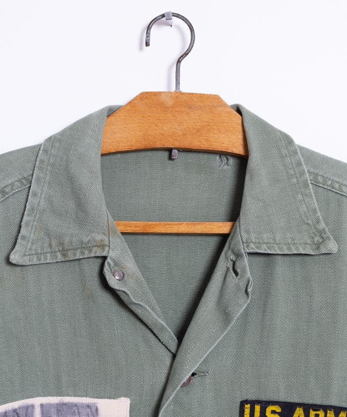 1940's US ARMY M-47 HBT JACKET WITH 13 STAR BUTTON / アメリカ軍 M47 ヘリンボーンツイル  ジャケット 13スターボタン – ARZACH KAMAKURA