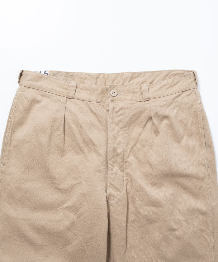 1950-60’s  FRENCH ARMY M52 CHINO PANTS - 45 / フランス軍 M52チノパンツ フレンチアーミー 古着 ヴィンテージビンテージ 45サイズ 美品