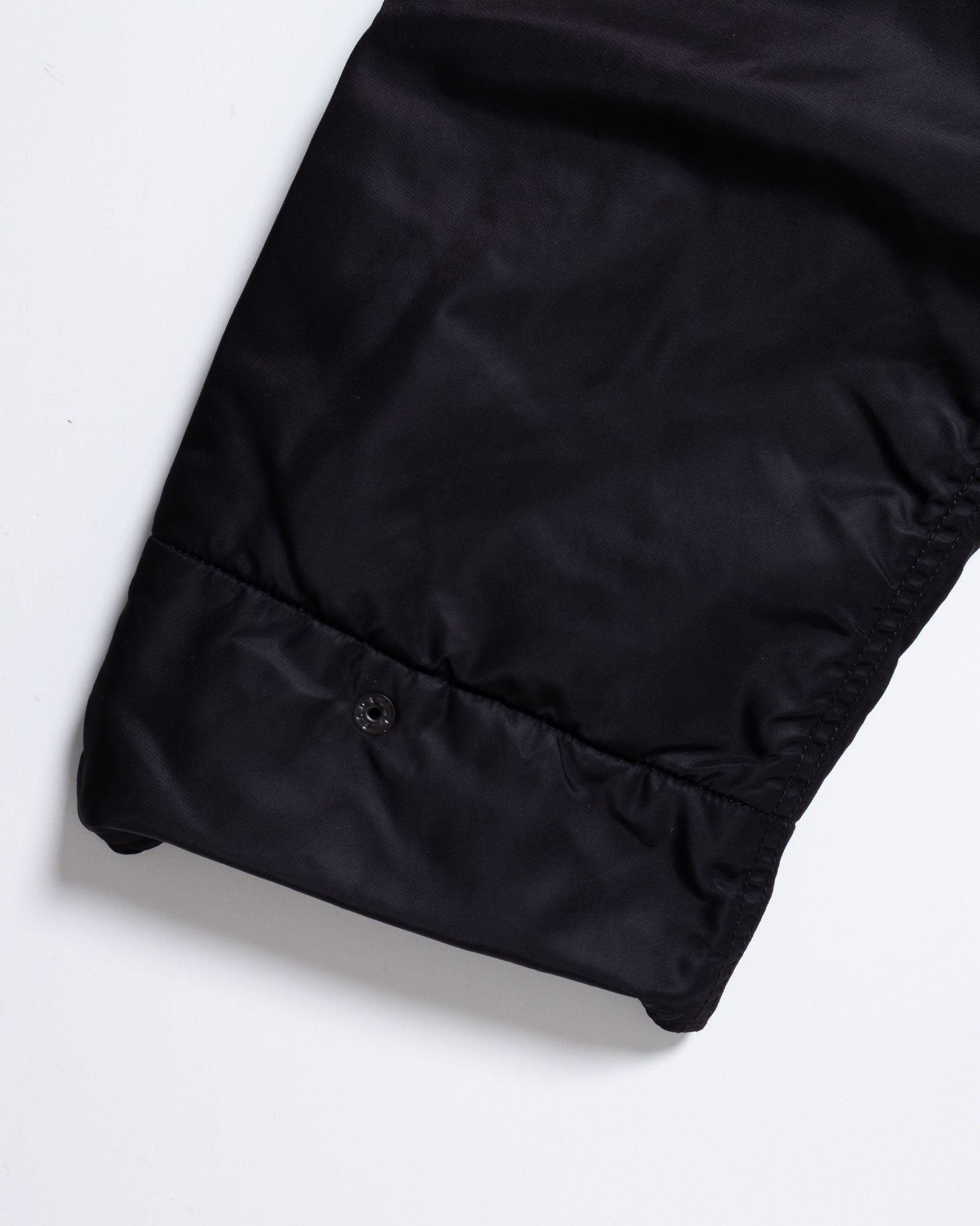ENGINEERED GARMENTS M65 FIELD JACKET BLACK M65フィールドジャケット 袖口 ディテール