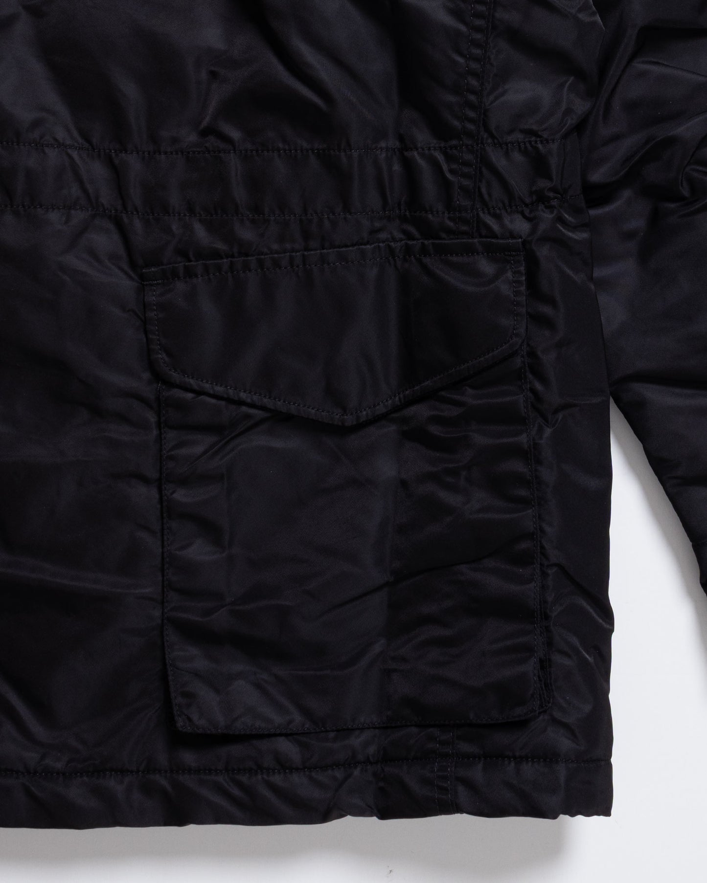 ENGINEERED GARMENTS M65 FIELD JACKET BLACK バックポケット