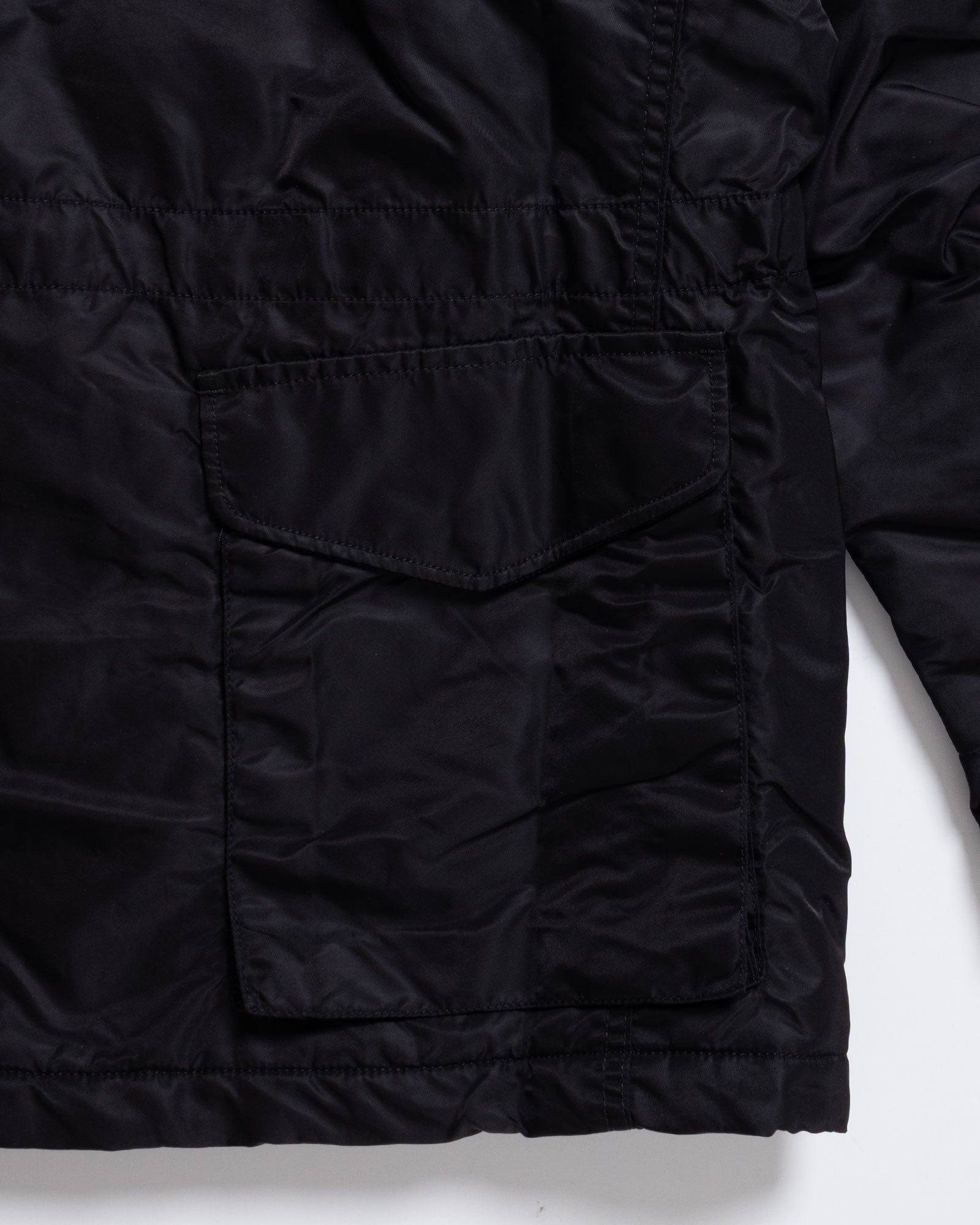 ENGINEERED GARMENTS M65 FIELD JACKET BLACK バックポケット