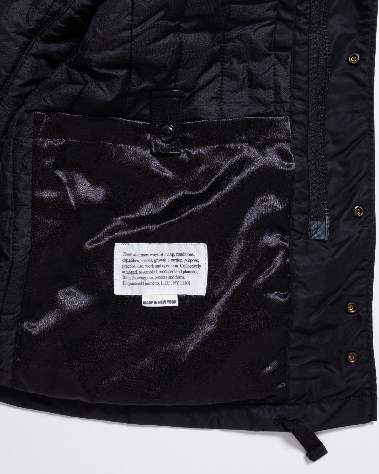 ENGINEERED GARMENTS ブランドタグおよびMade in USA表記