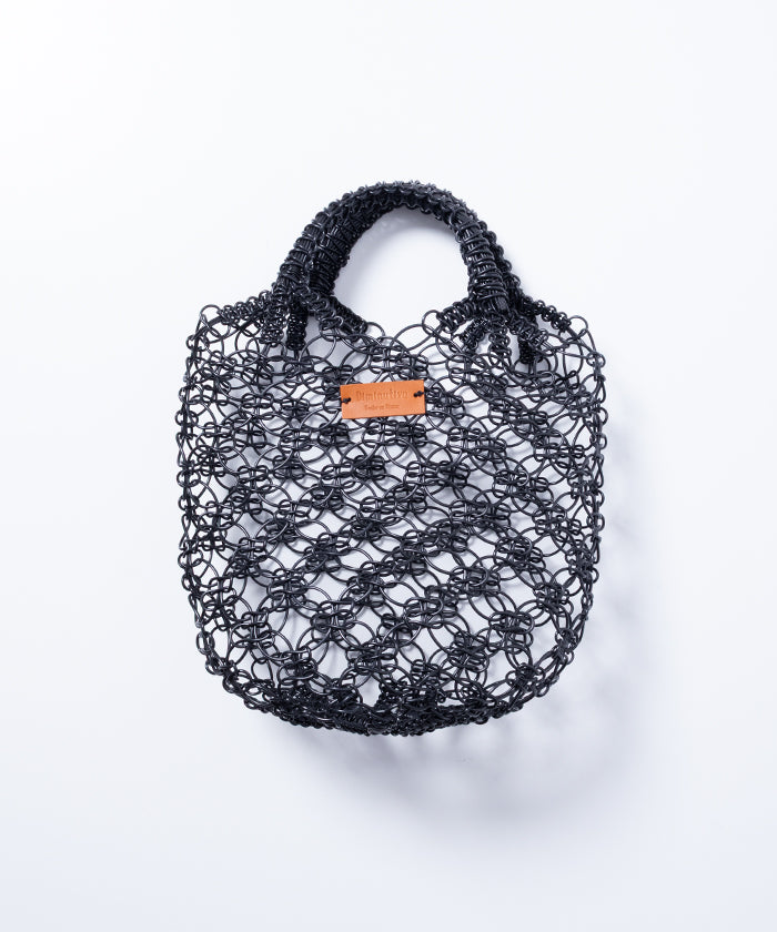 【Diminutivo】MACRAME BAG - BLACK / ディミヌティーボ マクラメバッグ 2025SS 2025春夏 メキシコ製 正規取扱店 神奈川 鎌倉 通販 オンラインショップ