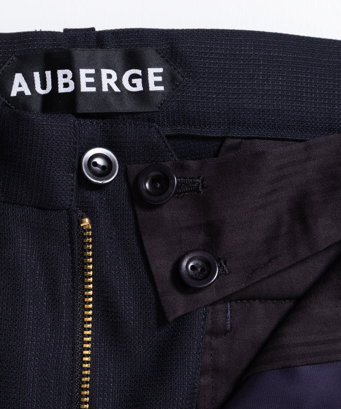 【AUBERGE】MATEO / オーベルジュ マテオ ウールシルク スラックス CC41 2026SS 2026春夏 正規取扱店 神奈川 鎌倉オンラインショップ 通販