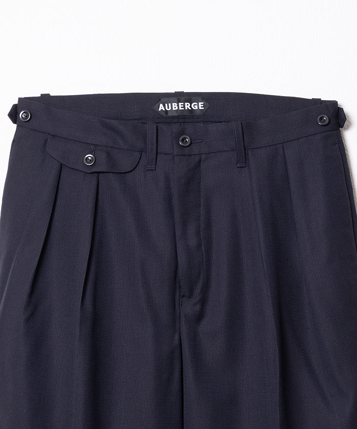 【AUBERGE】MATEO / オーベルジュ マテオ ウールシルク スラックス CC41 2026SS 2026春夏 正規取扱店 神奈川 鎌倉オンラインショップ 通販