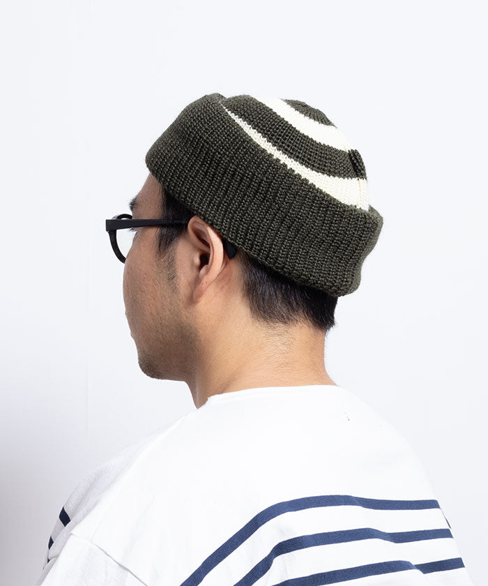 【HEIMAT】MECHANICS CONTRAST HAT / ハイマート メカニックコントラストハットドイツ製 ボーダーニット帽 通販 オンラインショップ 正規取扱店