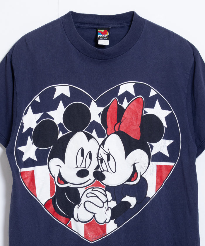 1990's MICKEY UNLIMITED TEE MICKEY MOUSE AND MINNIE MOUSE / ミッキーマウス & ミニーマウス Tシャツ Lサイズ 古着 ビンテージ ヴィンテージ オンラインショップ 通販 神奈川 鎌倉