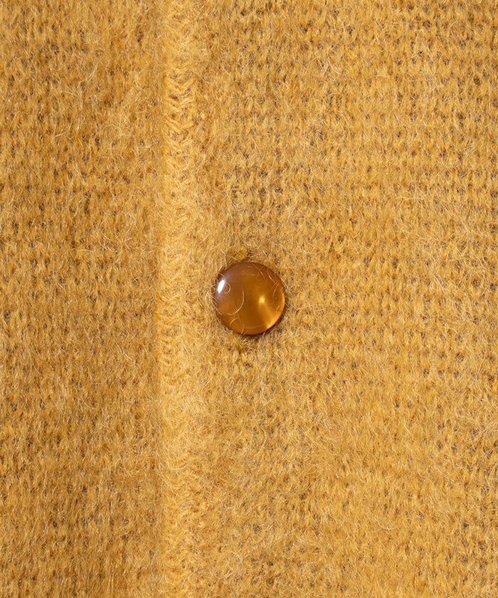 【Needles】MOHAIR CARDIGAN ARGYLE - MUSTARD / ニードルズ モヘアカーディガン アーガイル マスタード イエロー 2025AW 2025秋冬 正規取扱店 神奈川 鎌倉 オンラインショップ 通販