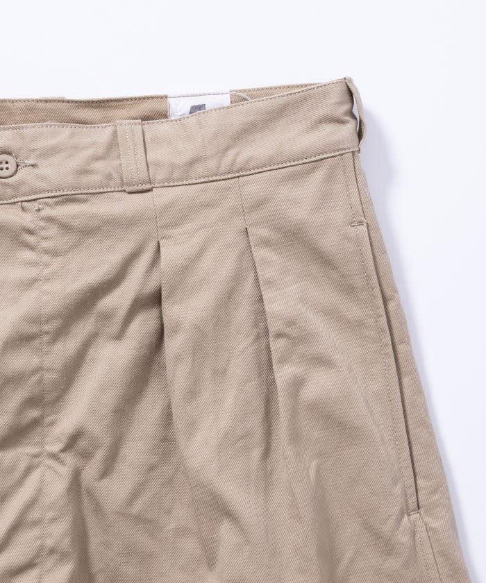 1960's FRENCH ARMY M52 CHINO SHORT PANTS DEADSTOCK 5 / フランス軍 M52 チノショーツ デッドストック