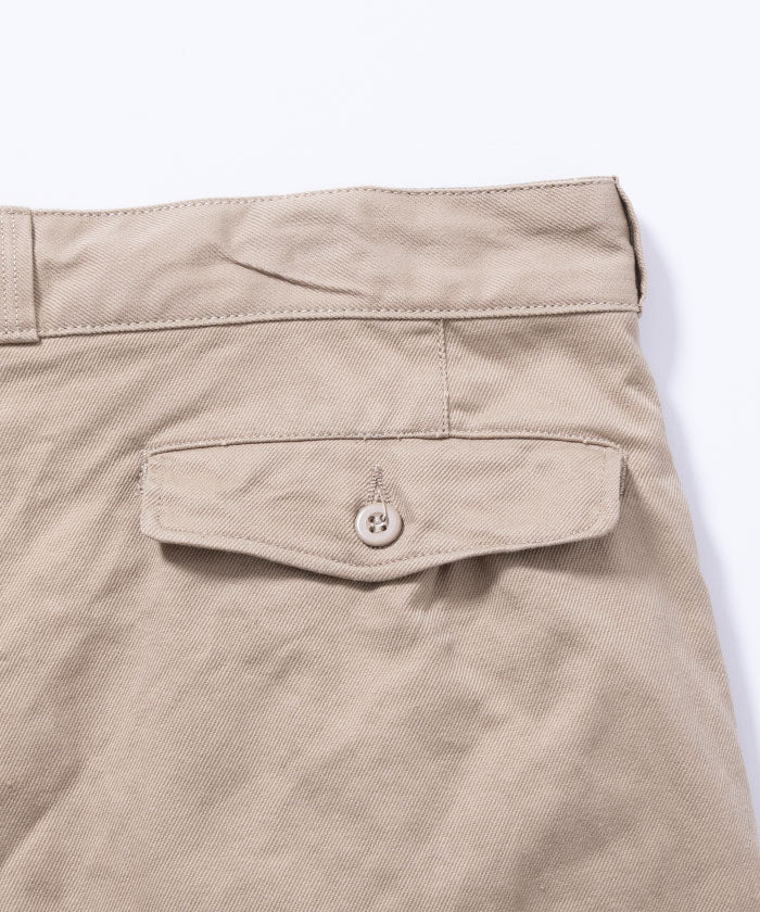 1960's FRENCH ARMY M52 CHINO SHORT PANTS DEADSTOCK 5 / フランス軍 M52 チノショーツ デッドストック