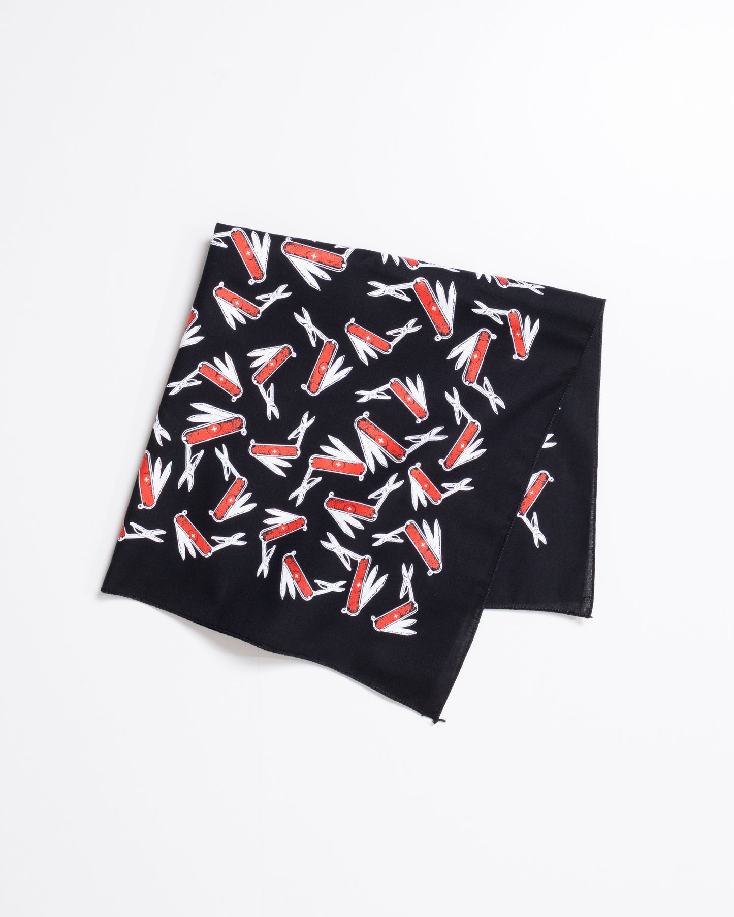 【The Printed Image】NATURE PRINT BANDANNA KNIFE / プリンテッドイメージ ネイチャー プリント バンダナ ハンカチ ナイフ アメリカ製 正規取扱店 神奈川 鎌倉 ARZACH KAMAKURA オンラインショップ 通販